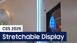 [CES 2025] 스트레처블 디스플레이 (Stretchable Display, Samsung Display)