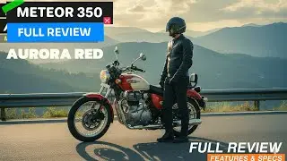 New meteor 350 AURORA RED