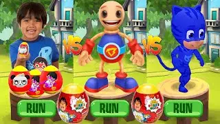 Tag with Ryan vs Buddyman Run - All Costumes Unlocked All Characters All Vehicles - Run Gameplay