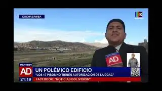Cochabamba: Polémico edificio