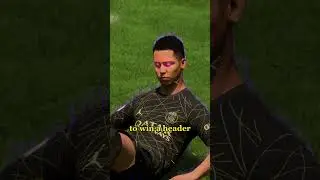 Smallest Player in Fifa 23 win headers!! 😧 #fifa23 #fifagameplay