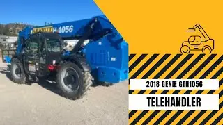 USED 2018 GENIE GTH1056 TELEHANDLER | Leavitt Machinery [USED EQUIPMENT] 1-888-247-0567