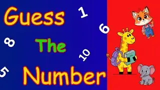 Guess the Number | Count Animals game for Kids | #eurekajunior
