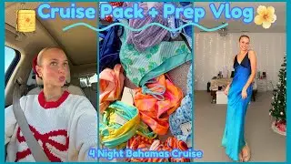 Pack + Prep with Me for a 4 Night Bahamas Cruise | What to Pack for a Cruise | Grace Taylor