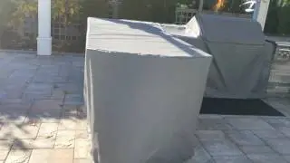 sec 2 3 custom BBQ cover installed lynx 42