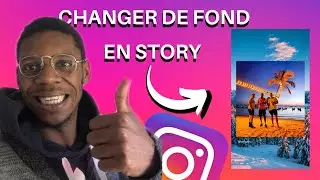 Comment je change d&rsquo;arri&egrave;re plan / fond dans mes story Instagram qui partagent un post?
