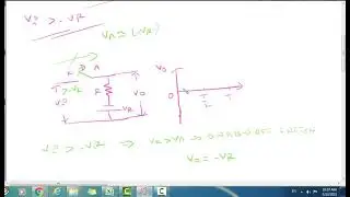 SERIES POSITIVE CLIPPER WITH NEGATIVE REFERENCE VOLTAGE IN TELUGU