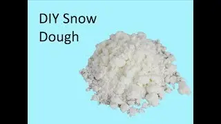 DIY Snow Dough