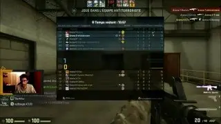 MrElvilia rage en live contre moi sur CS:GO