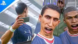 eFOOTBALL (PES 22) | PSG vs BARCELONA | Next-Gen Gameplay | - PC