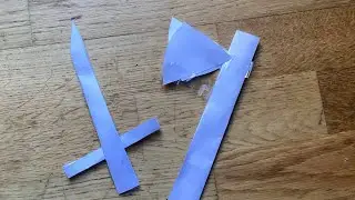Sword and axe origami. how to make