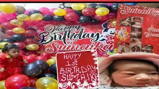 Sumaika&rsquo;s 1st Birthday Celebrations | Decor By@vlogsbysaminaanjum Say MASHA ALLAH