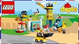 🍕  LEGO DUPLO Construction site pizza & hotdog shop  🌭