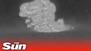 Pro-Russian military destroys Ukrainian rocket launcher in huge explosion