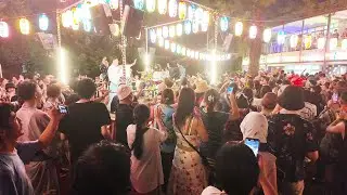 【大和町八幡神社大盆踊り会 2024】生歌「八幡音頭」 &rdquo;地元幼稚園児の歌声に大人が歓喜!!&rdquo; 盆踊り【DAIBON】中野区