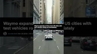 Waymo расширяется еще на три города в США, где тестовые автомобили уже запущены в эксплуатацию #w...