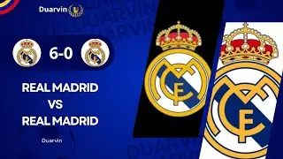 Así es como el REAL MADRID le ganó 6-0 a el REAL MADRID en la LIGA 🏆⚽