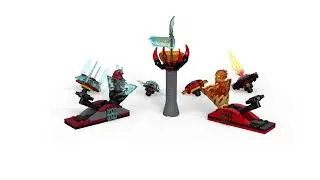 LEGO 70684 NINJAGO SPINJITZU SLAM - KAI VS. SUMARAI @2TTOYS