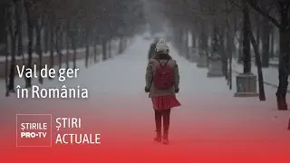 Valul de ger se va extinde la aproape trei sferturi din țară