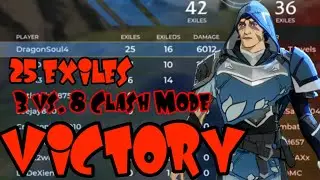 Spellbreak | 25 Exiles VICTORY Highlights | Clash Mode 3 vs. 9 | 10-24-2020