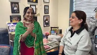 ਬੱਬਲ ਕੌਰ ਪੁਹੰਚੀ Aman’s beauty world Sangrur #newvlog 2025