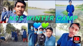 NSS volunteers winter Camp from Government College || National service scame 💙💚 vlog - 8