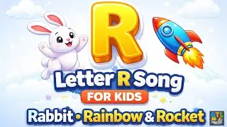 Letter R Song for Kids | R is for Rabbit, Rainbow & Rocket | ABC Learning
