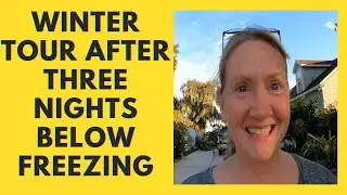 Winter Garden Tour After Three Nights of Freezes - Florida Food Forest Permaculture Garden Zone 9-9B