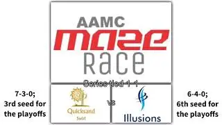 2018-19 Maze Race quarterfinals gm 3: Quicksand Swirl vs Illusions