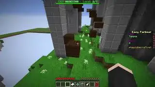 Cubecraft Parkour - Easy Maps - Map Temple Level 2 (with gold medal)