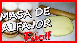 ✅COMO HACER MASA DE ALFAJOR suave y MUY F&Aacute;CIL