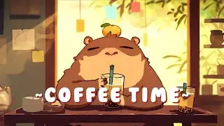 Capybara Lofi Zone - Chill Jazz Beats to Relax/Study ~ Quiet Moments ~ 🎵