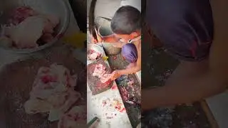 🔥😱 Most Fastest chicken Cutting Skills By Professional Cutter!! chicken Cutting Skills #shorts