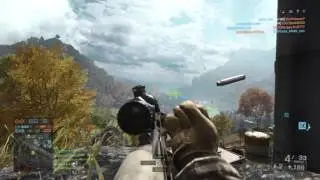 1135m head shot, Dragon Valley, Battlefield 4