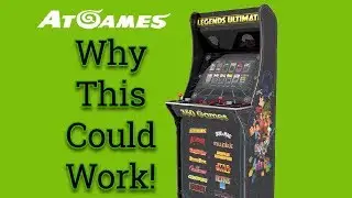 Look out! AtGames Home Arcade Cabinet Might be Good! | Console Kits