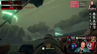 #fullsalvo on a #galleon  playing #seaofthieves  #bemorepirate  #twitchstreamer  #watchtillend
