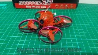 unboxing happymodel snapper7 1s brushless whoop crazybee f3 fc [ indonesia ]