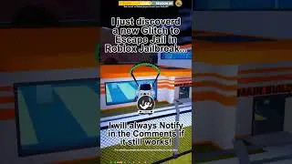 New Trampoline Glitch Roblox Jailbreak!  #robloxjailbreak #robloxjailbreaknewupdate