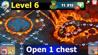 Open 1 chest in level 6 Chrono odin and Freyr Dragons august 2025 Castle event | DML