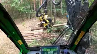 John Deere 1070E i trzebież wczesna