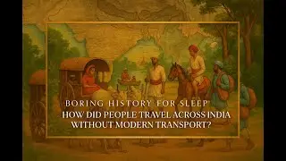 Boring History For Sleep | How Did People Travel Across India Without Modern&nbsp;Transport? 😴💤