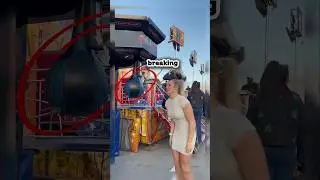Strongest Girl on the Punch Machine? 💥