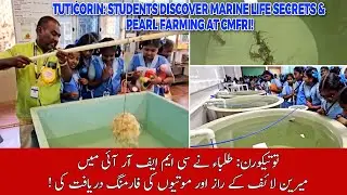 Tuticorin: Students Discover Marine Life Secrets & Pearl Farming at CMFRI!