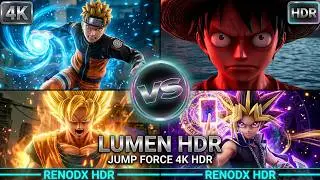 JUMP FORCE Full Game | 4K | HDR | Max Settings | Surround Sound