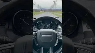 Range Rover Evoque 0-100kmh acceleration
