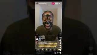 hoodcelebrityy ft Vybz kartel Instagram live 01/23/21