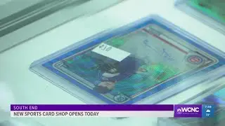 New sports trading card shop opens in South End