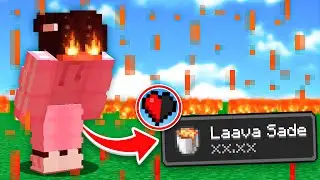 Minecraft, MUTTA Taivaalta Sataa LAAVAA?!