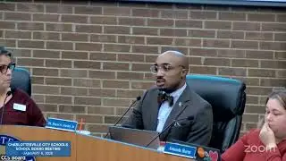 CCS School Board Meeting - 1/8/26