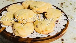 Cranberry-Orange Scones! 